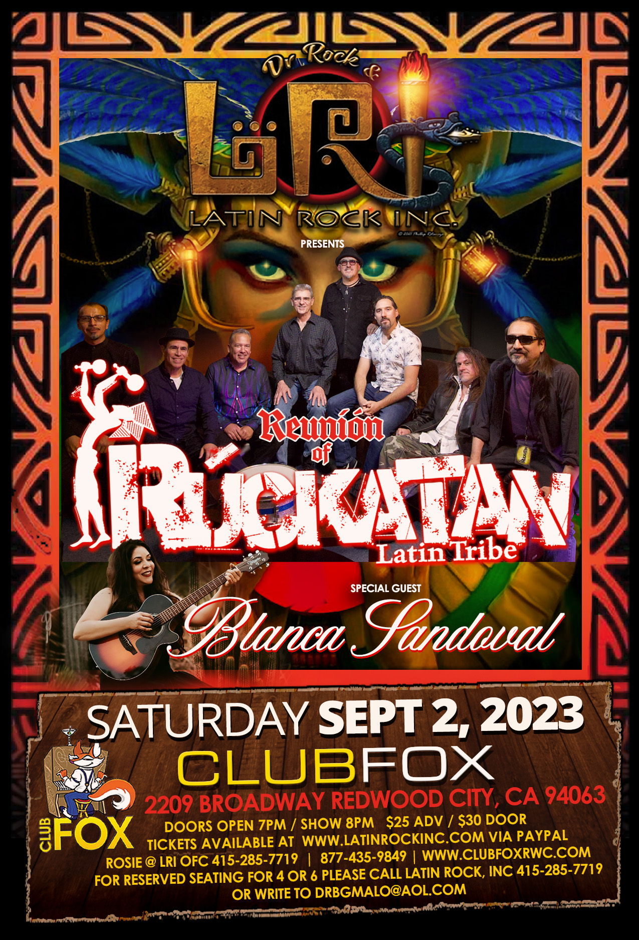 Lydia Blanca Sandoval and Ruckatan Reunion show