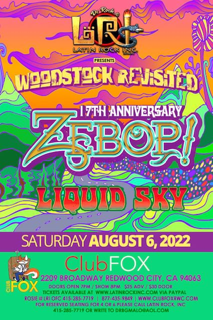 Zebop 17th Anniversary Concert