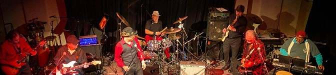 Paper Thin Band on Stage