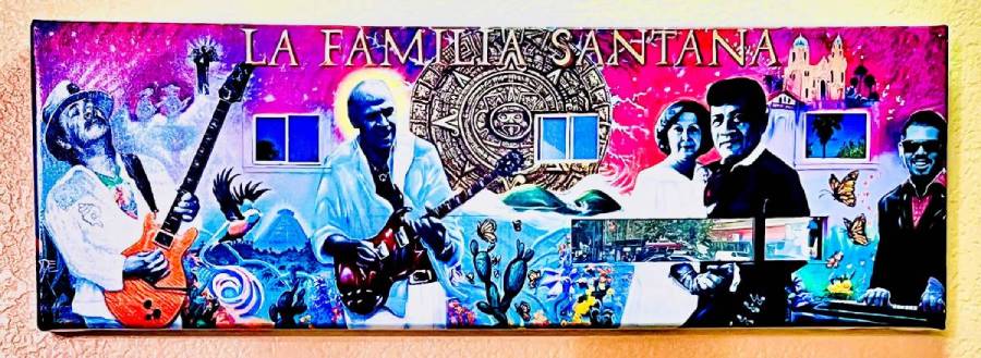 Santana Mural