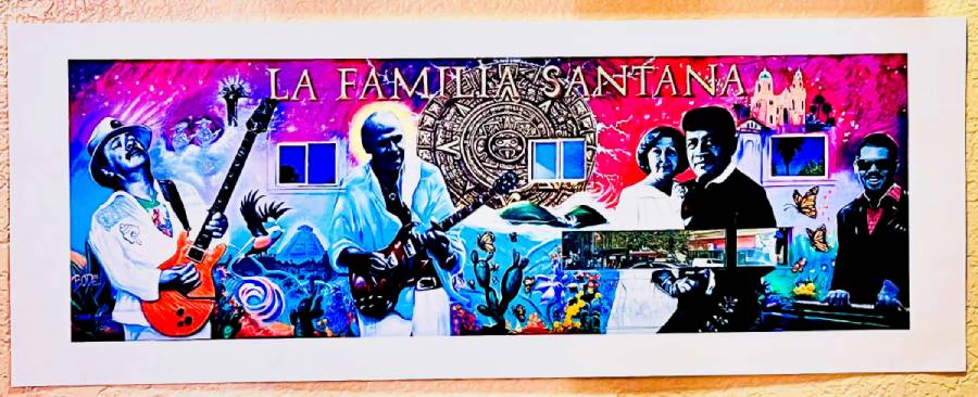 Santana Mural